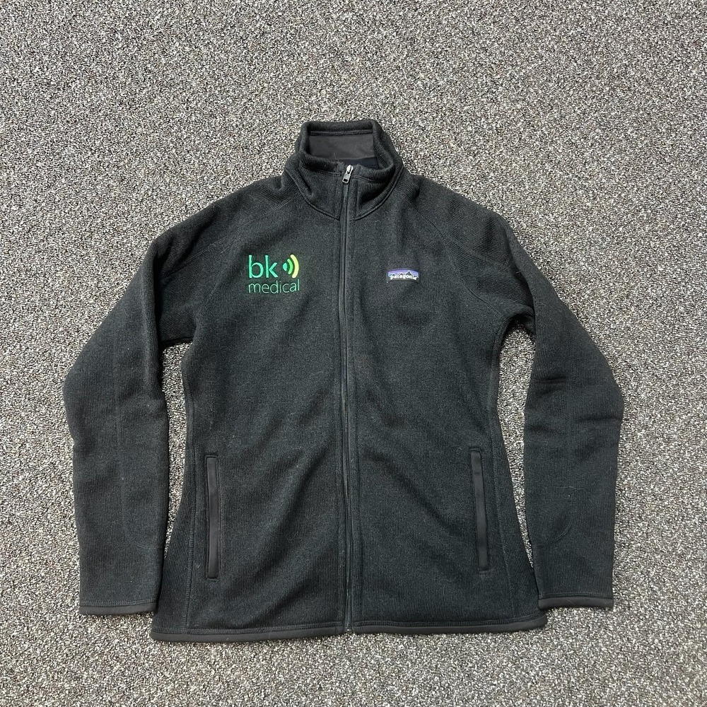 Patagonia Zip Up Sweatshirt Black High Quality Software Designer Size Small